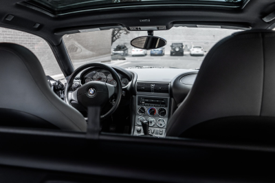 2002 BMW M Coupe in Steel Gray Metallic over Dark Gray & Black Nappa