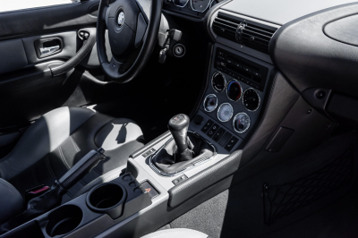 2002 BMW M Coupe in Steel Gray Metallic over Dark Gray & Black Nappa