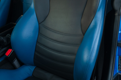 2002 BMW M Coupe in Estoril Blue Metallic over Estoril Blue & Black Nappa