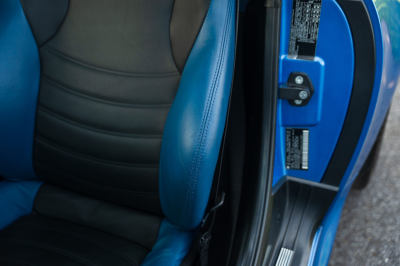 2002 BMW M Coupe in Estoril Blue Metallic over Estoril Blue & Black Nappa