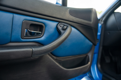 2002 BMW M Coupe in Estoril Blue Metallic over Estoril Blue & Black Nappa