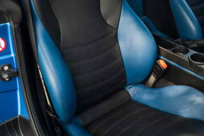 2002 BMW M Coupe in Estoril Blue Metallic over Estoril Blue & Black Nappa