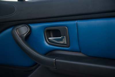2002 BMW M Coupe in Estoril Blue Metallic over Estoril Blue & Black Nappa