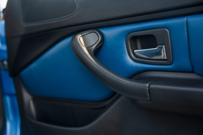 2002 BMW M Coupe in Estoril Blue Metallic over Estoril Blue & Black Nappa
