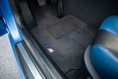 2002 BMW M Coupe in Estoril Blue Metallic over Estoril Blue & Black Nappa