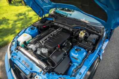 2002 BMW M Coupe in Estoril Blue Metallic over Estoril Blue & Black Nappa