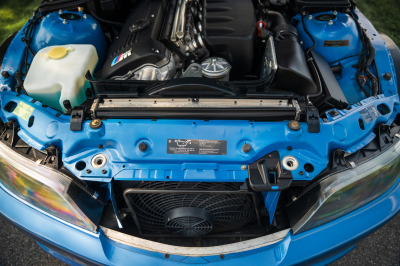 2002 BMW M Coupe in Estoril Blue Metallic over Estoril Blue & Black Nappa
