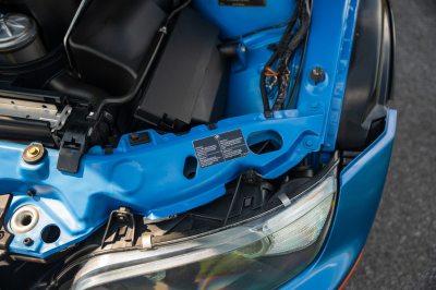 2002 BMW M Coupe in Estoril Blue Metallic over Estoril Blue & Black Nappa