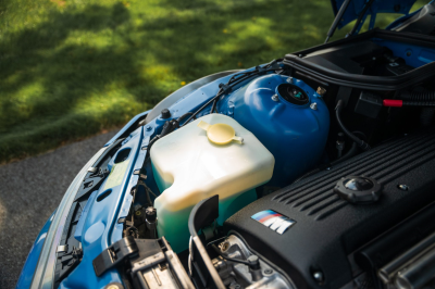 2002 BMW M Coupe in Estoril Blue Metallic over Estoril Blue & Black Nappa