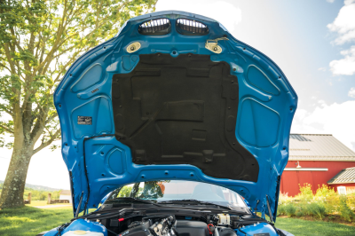 2002 BMW M Coupe in Estoril Blue Metallic over Estoril Blue & Black Nappa