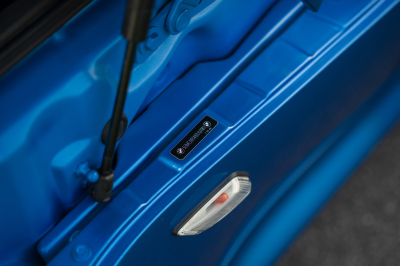 2002 BMW M Coupe in Estoril Blue Metallic over Estoril Blue & Black Nappa