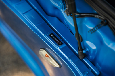 2002 BMW M Coupe in Estoril Blue Metallic over Estoril Blue & Black Nappa