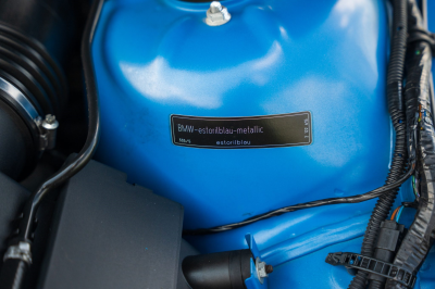 2002 BMW M Coupe in Estoril Blue Metallic over Estoril Blue & Black Nappa