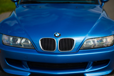 2002 BMW M Coupe in Estoril Blue Metallic over Estoril Blue & Black Nappa