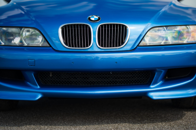 2002 BMW M Coupe in Estoril Blue Metallic over Estoril Blue & Black Nappa