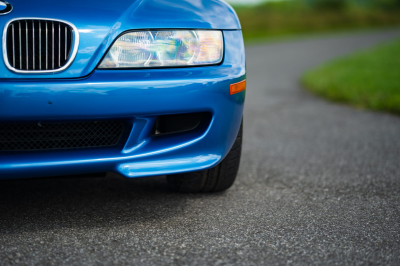 2002 BMW M Coupe in Estoril Blue Metallic over Estoril Blue & Black Nappa
