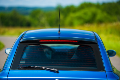 2002 BMW M Coupe in Estoril Blue Metallic over Estoril Blue & Black Nappa