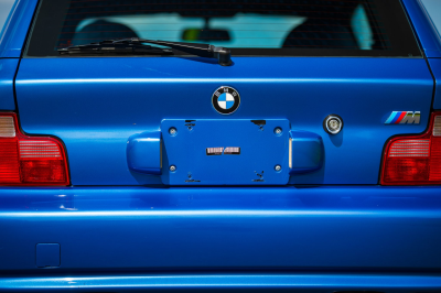 2002 BMW M Coupe in Estoril Blue Metallic over Estoril Blue & Black Nappa