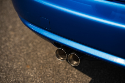 2002 BMW M Coupe in Estoril Blue Metallic over Estoril Blue & Black Nappa