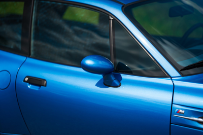 2002 BMW M Coupe in Estoril Blue Metallic over Estoril Blue & Black Nappa