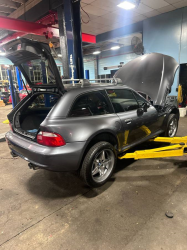 2002 BMW M Coupe in Steel Gray Metallic over Black Nappa