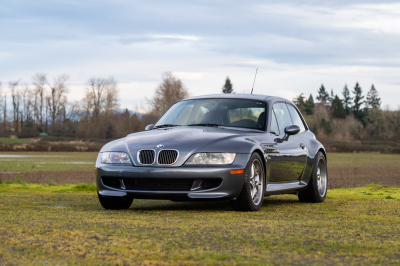 2002 BMW M Coupe in Steel Gray Metallic over Black Nappa