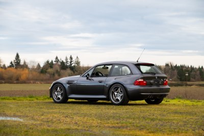 2002 BMW M Coupe in Steel Gray Metallic over Black Nappa