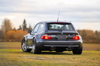 2002 BMW M Coupe in Steel Gray Metallic over Black Nappa