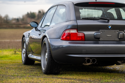 2002 BMW M Coupe in Steel Gray Metallic over Black Nappa