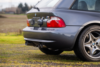 2002 BMW M Coupe in Steel Gray Metallic over Black Nappa