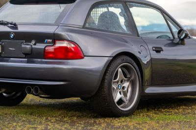 2002 BMW M Coupe in Steel Gray Metallic over Black Nappa
