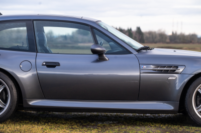 2002 BMW M Coupe in Steel Gray Metallic over Black Nappa