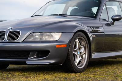 2002 BMW M Coupe in Steel Gray Metallic over Black Nappa