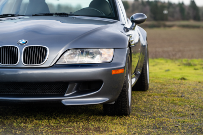 2002 BMW M Coupe in Steel Gray Metallic over Black Nappa