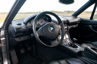 2002 BMW M Coupe in Steel Gray Metallic over Black Nappa