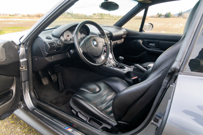 2002 BMW M Coupe in Steel Gray Metallic over Black Nappa