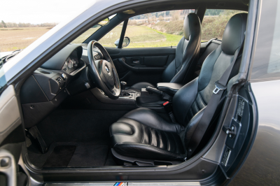 2002 BMW M Coupe in Steel Gray Metallic over Black Nappa
