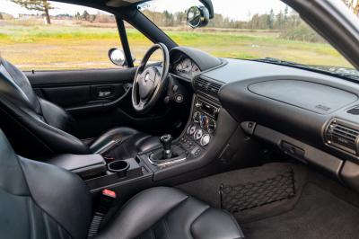 2002 BMW M Coupe in Steel Gray Metallic over Black Nappa