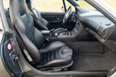 2002 BMW M Coupe in Steel Gray Metallic over Black Nappa