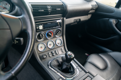 2002 BMW M Coupe in Steel Gray Metallic over Black Nappa