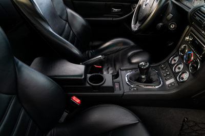 2002 BMW M Coupe in Steel Gray Metallic over Black Nappa