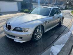 2002 BMW M Coupe in Titanium Silver Metallic over Dark Gray & Black Nappa