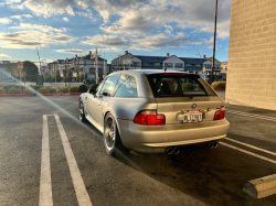 2002 BMW M Coupe in Titanium Silver Metallic over Dark Gray & Black Nappa