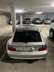 2002 BMW M Coupe in Titanium Silver Metallic over Dark Gray & Black Nappa