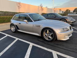 2002 BMW M Coupe in Titanium Silver Metallic over Dark Gray & Black Nappa