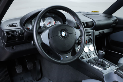 2002 BMW M Coupe in Alpine White 3 over Dark Gray & Black Nappa