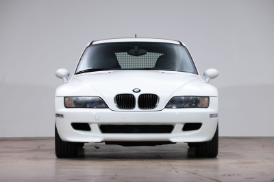 2002 BMW M Coupe in Alpine White 3 over Dark Gray & Black Nappa