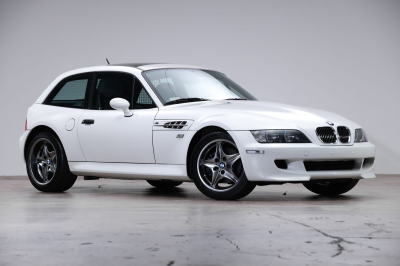 2002 BMW M Coupe in Alpine White 3 over Dark Gray & Black Nappa