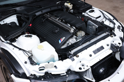 2002 BMW M Coupe in Alpine White 3 over Dark Gray & Black Nappa