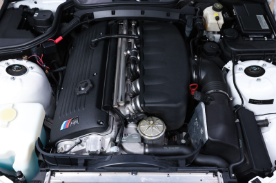 2002 BMW M Coupe in Alpine White 3 over Dark Gray & Black Nappa